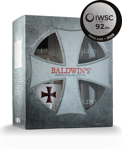 Baldwin's Premium Disitilled Gin - Giftbox