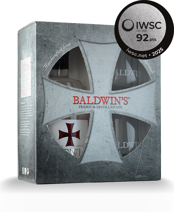 Baldwin's Premium Disitilled Gin - Giftbox