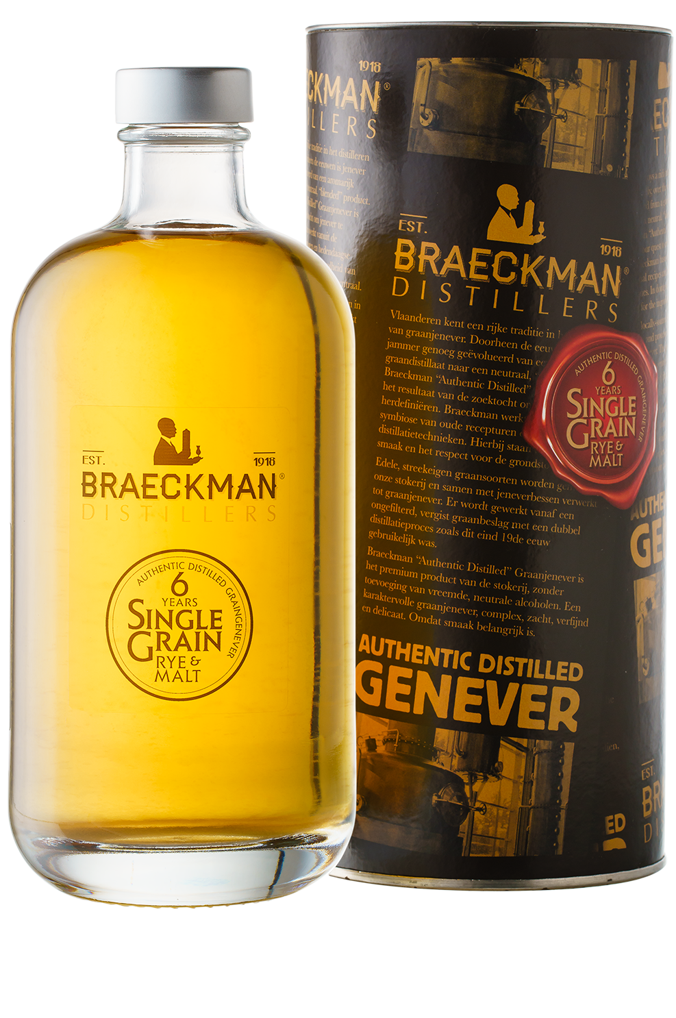 Single Grain Genever - Rye & Malt - 6 Ans